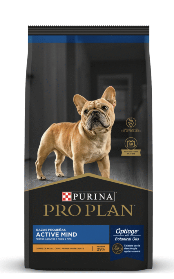 PRO PLAN CANINO ACTIVE MIND 7+ RAZAS PEQUEÑAS 7,5 KG